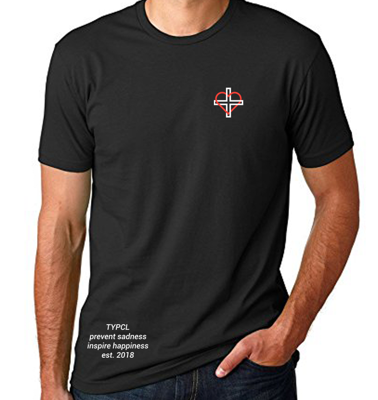 Positive Hearted Shirt - Black